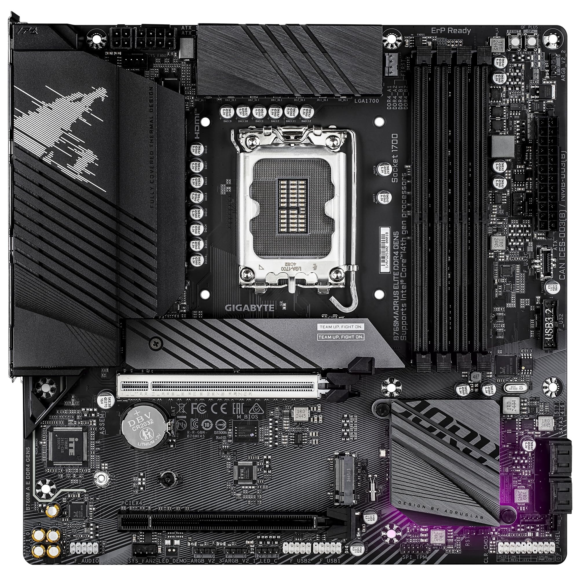 Amazon | GIGABYTE B760M AORUS ELITE DDR4 GEN5 Micro-ATX